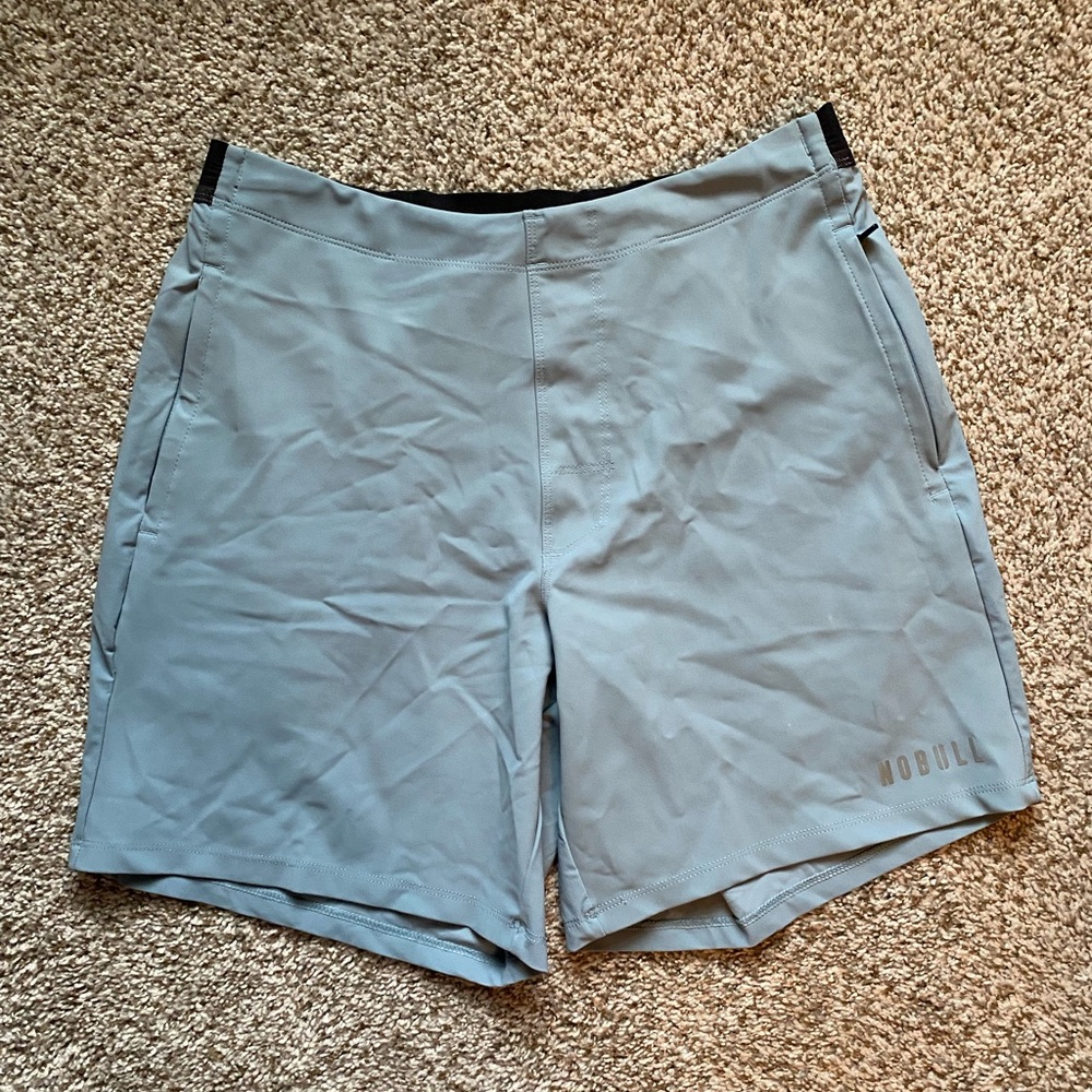 NOBULL Sky Blue Performance Shorts